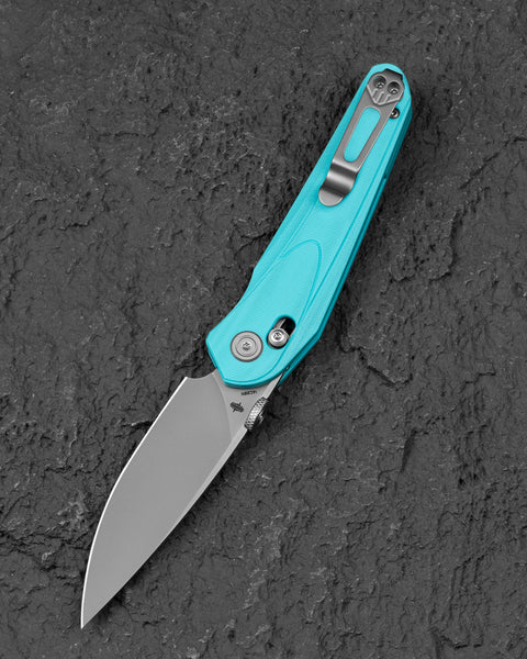 BESTECH MOTHUS BG67D Tiffany Blue G10 Handle: 3.47" 14C28N Blade