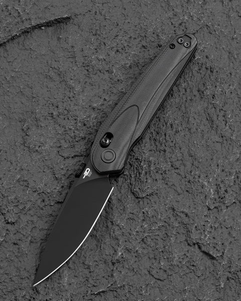 BESTECH MOTHUS BG67G Black G10 Handle: 3.47" 14C28N Blade