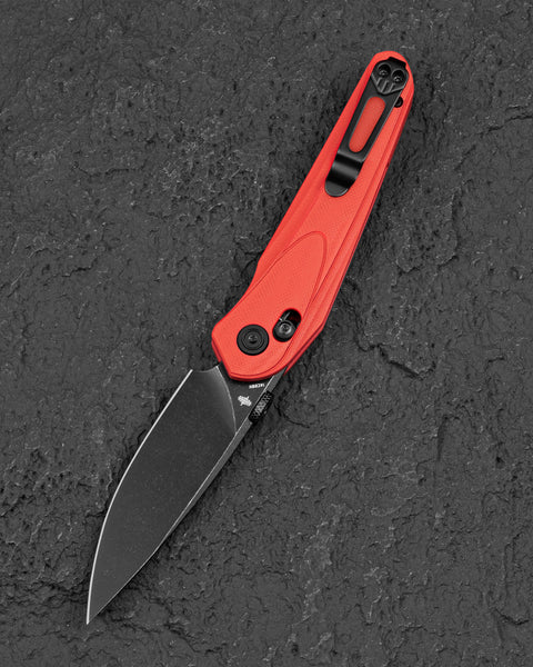 BESTECH MOTHUS BG67H Red G10 Handle: 3.47" 14C28N Blade