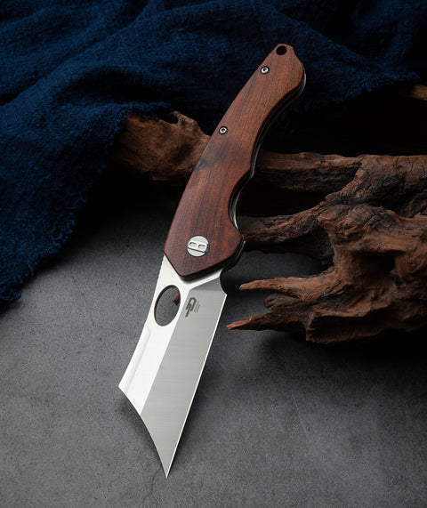BESTECH SKIRMISH BL06A Ironwood Handle: 3.23" 154CM Blade
