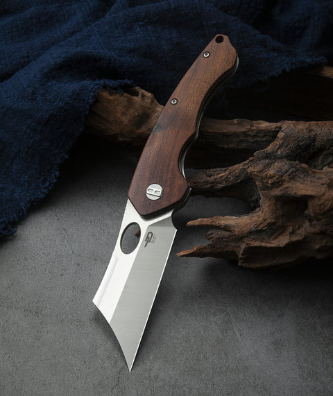 BESTECH SKIRMISH BL06A Ironwood Handle: 3.23" 154CM Blade