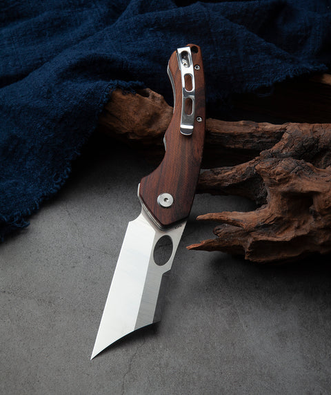 BESTECH SKIRMISH BL06A Ironwood Handle: 3.23" 154CM Blade