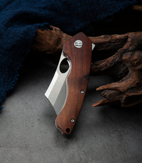 BESTECH SKIRMISH BL06A Ironwood Handle: 3.23" 154CM Blade