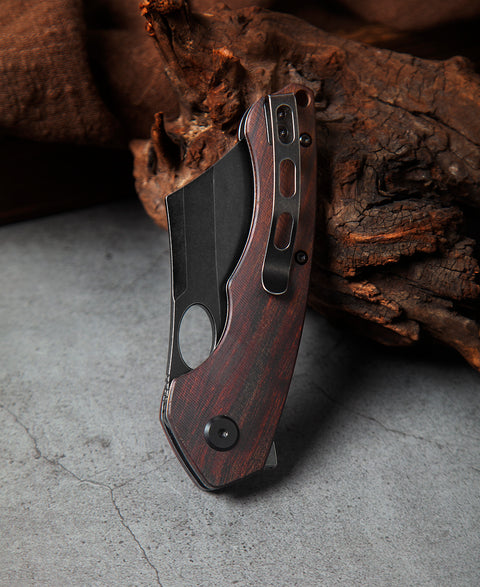 BESTECH SKIRMISH BL06D Ironwood Handle: 3.23" 154CM Blade