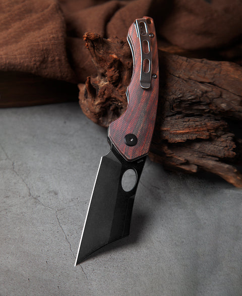 BESTECH SKIRMISH BL06D Ironwood Handle: 3.23" 154CM Blade
