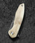 BESTECH BAMBI BL08A 3.11" Damascus Steel Blade Ox Bone Handle