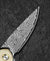 BESTECH BAMBI BL08A 3.11" Damascus Steel Blade Ox Bone Handle
