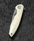 BESTECH BAMBI BL08C 3.11" Damascus Steel Blade Ox Bone Handle