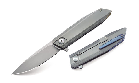 BESTECH SHOGUN BT1701A 3.73" CPM-S35VN Blade Titanium Handle