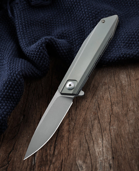 BESTECH SHOGUN BT1701A 3.73" CPM-S35VN Blade Titanium Handle