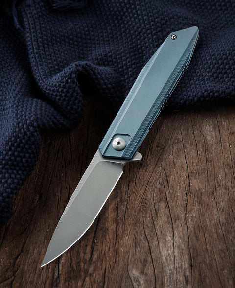 BESTECH SHOGUN BT1701B 3.73" CPM-S35VN Blade Titanium Handle