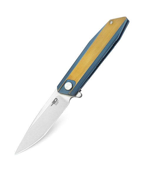 BESTECH SHOGUN BT1701D Titanium Handle: 3.73" CPM-S35VN Blade