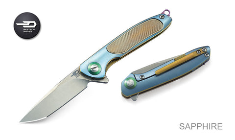 BESTECH SAPPHIRE BT1705A 2.36" CPM-S35VN Blade 6AL4V Titanium Handle
