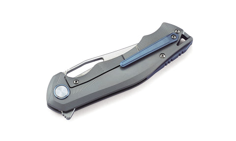 BESTECH TERCEL BT1708B Titanium Handle: 3.46" CPM-S35VN Blade
