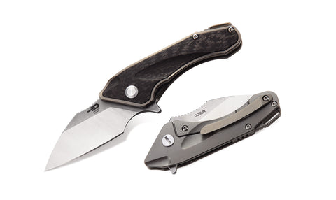 BESTECH GOBLIN BT1711A Titanium Handle: 2.047 CPM-S35VN Blade