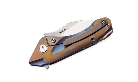 BESTECH GOBLIN BT1711B Titanium Handle: 2.047 CPM-S35VN Blade