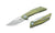 BESTECH SHRAPNEL BT1802D 3.54" CPM-S35VN Blade 6AL4V Titanium with carbon fiber inlayed Handle
