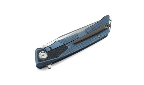 BESTECH SKY HAWK BT1804C Titanium+Carbon Fiber inlayed Handle: 3.58" CPM-S35VN Blade