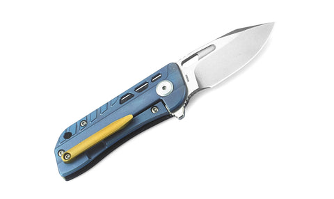 BESTECH Engine (Droppoint) BT1805B Titanium+Carbon Fiber Handle: 2.24" CPM-S35VN Blade