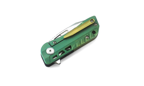 BESTECH Engine (Droppoint) BT1805C Titanium+Carbon Fiber Handle: 2.24" CPM-S35VN Blade