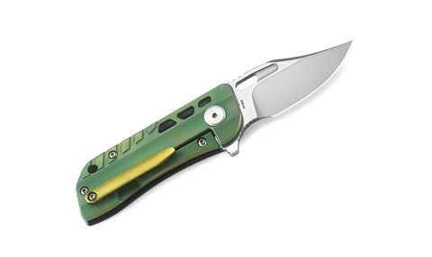 BESTECH Engine (Bowie) BT1806C Titanium+Carbon Fiber Handle: 2.24" CPM-S35VN Blade