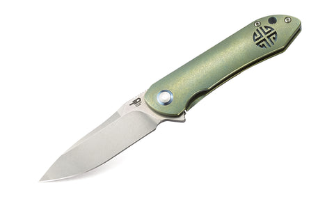 BESTECH EMPEROR BT1808C 3.11" CPM-S35VN Blade Titanium Handle