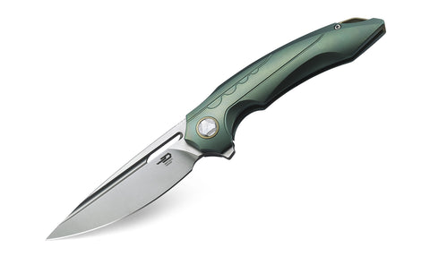 BESTECH ORNETTA BT1811B 3.54" M390 Blade Titanium Handle