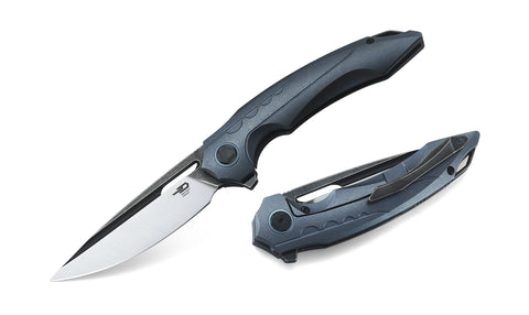 BESTECH ORNETTA BT1811C 3.54" M390 Blade Titanium Handle