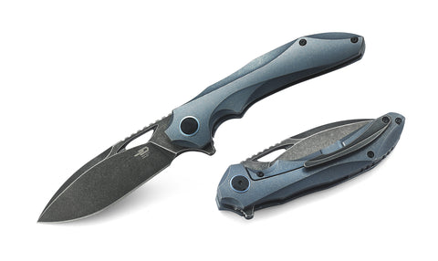 BESTECH ESKRA BT1813B Titanium Handle: 3.51" M390 Blade