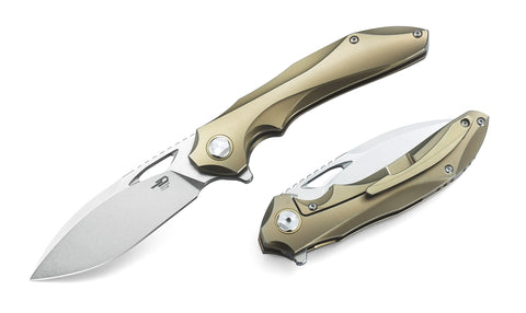 BESTECH ESKRA BT1813D Titanium Handle: 3.51" M390 Blade