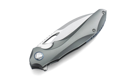 BESTECH ESKRA BT1813L-B Titanium Handle: 3.51" M390 Blade