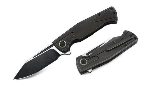 BESTECH HORUS BT1901A Titanium Handle: 3.5" S35VN Blade