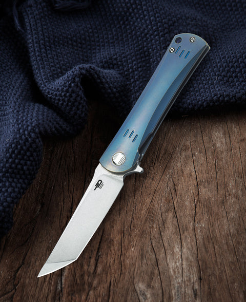 BESTECH KENDO BT1903D Titanium Handle: 3.51" S35VN Blade