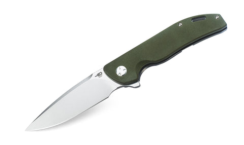 BESTECH BISON BT1904C-1 Titanium and G10 Handle: 3.54" D2 Blade