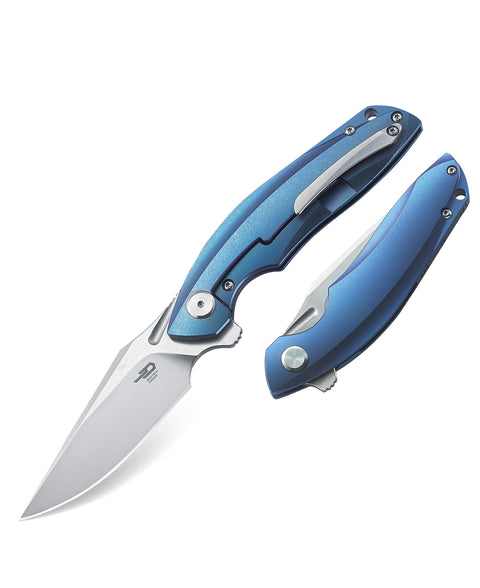 BESTECH GHOST BT1905B-L Tianium Handle: 3.27" S35VN Blade