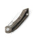 BESTECH KASTA Titanium and Marble Carbon Fiber Inlay Handle: 3.46" M390 Blade BT1909C