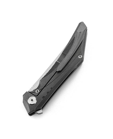 BESTECH KAMOZA BT1911A Titanium Handle: 3.62" M390 Blade