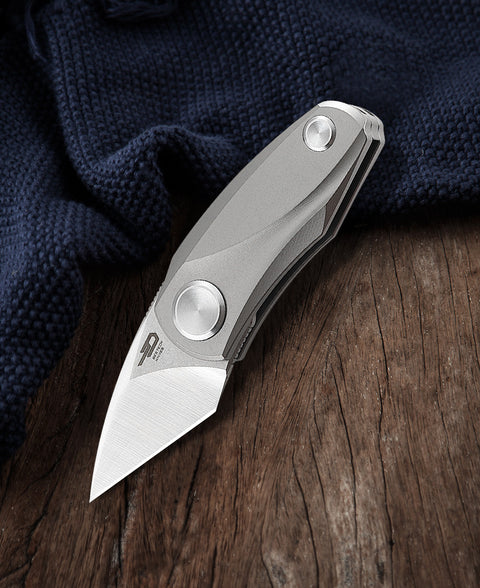 BESTECH TULIP BT1912A Titanium Handle: 1.34" M390 Blade