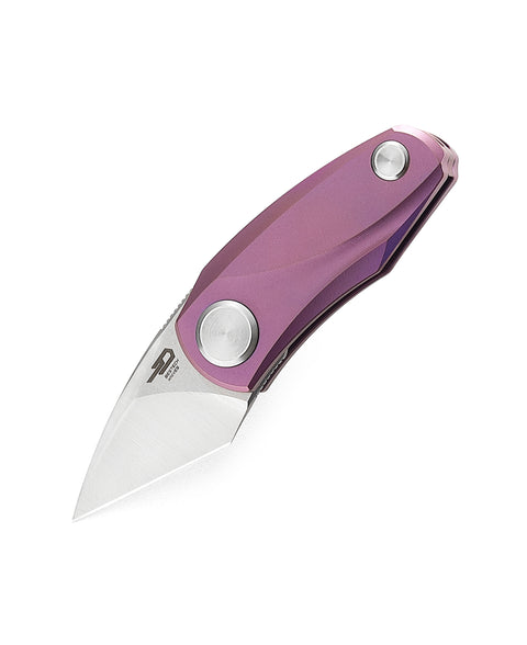 BESTECH TULIP BT1912C Titanium Handle: 1.34" M390 Blade