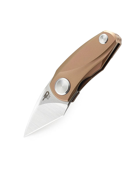 BESTECH TULIP BT1912D Titanium Handle: 1.34" M390 Blade