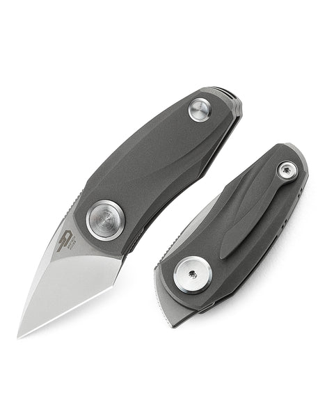 BESTECH TULIP BT1912E Titanium Handle: 1.34" M390 Blade