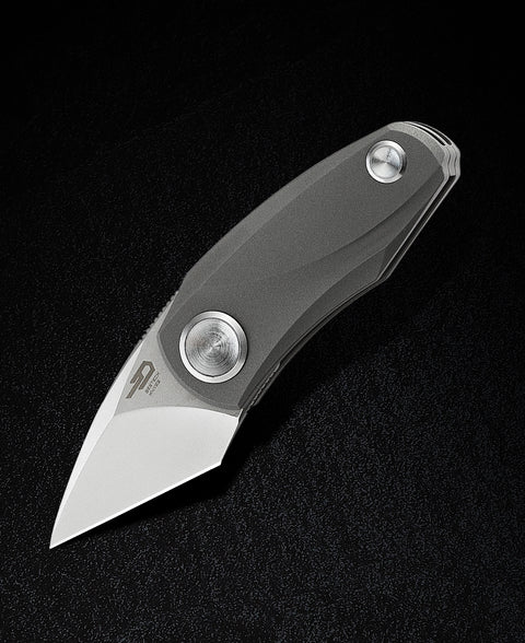 BESTECH TULIP BT1912E Titanium Handle: 1.34" M390 Blade