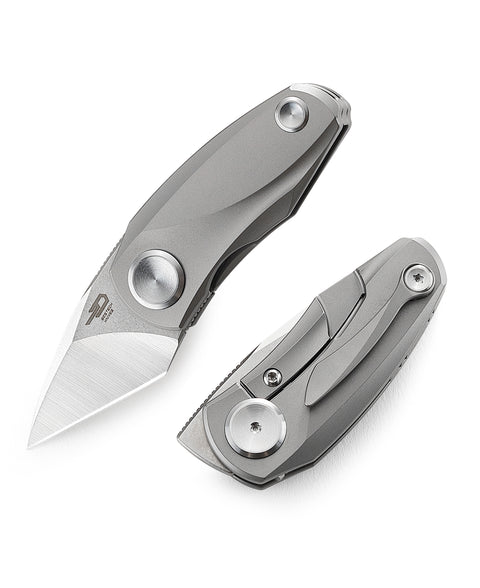 BESTECH TULIP BT1913A Titanium Handle: 1.34" M390 Blade