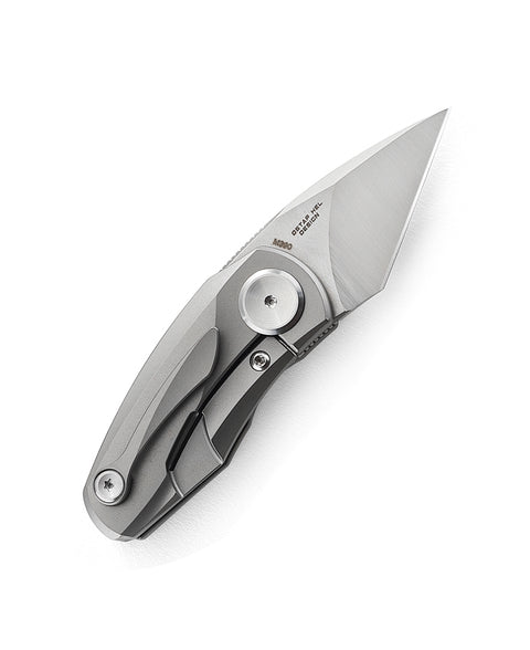 BESTECH TULIP BT1913A Titanium Handle: 1.34" M390 Blade