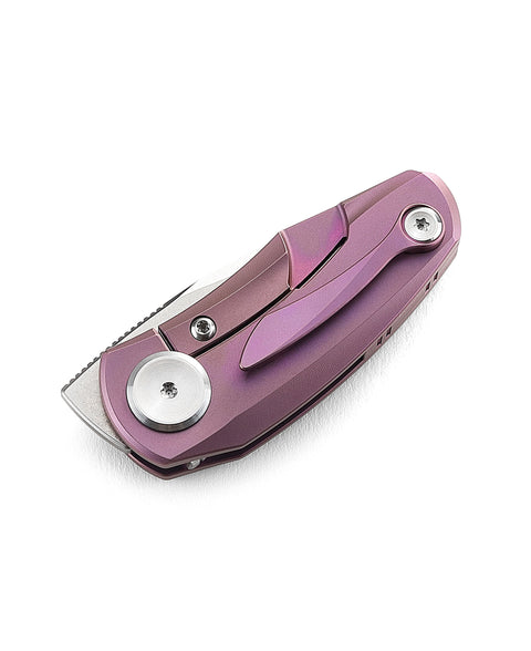 BESTECH TULIP BT1913C Titanium Handle: 1.34" M390 Blade