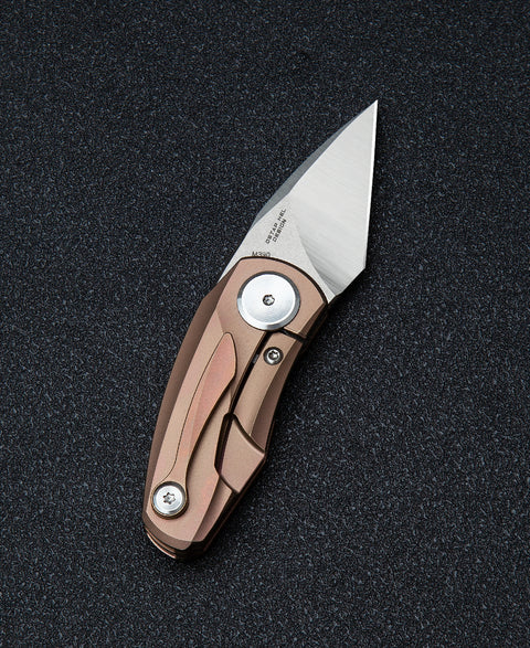 BESTECH TULIP BT1913D Titanium Handle: 1.34" M390 Blade