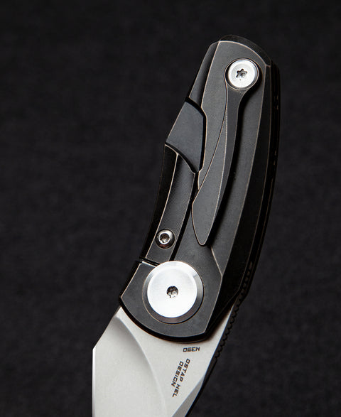 BESTECH TULIP BT1913E Titanium Handle: 1.34" M390 Blade