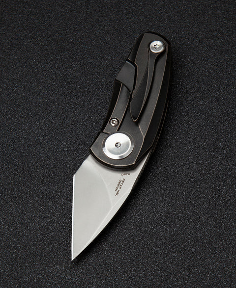 BESTECH TULIP BT1913E Titanium Handle: 1.34" M390 Blade