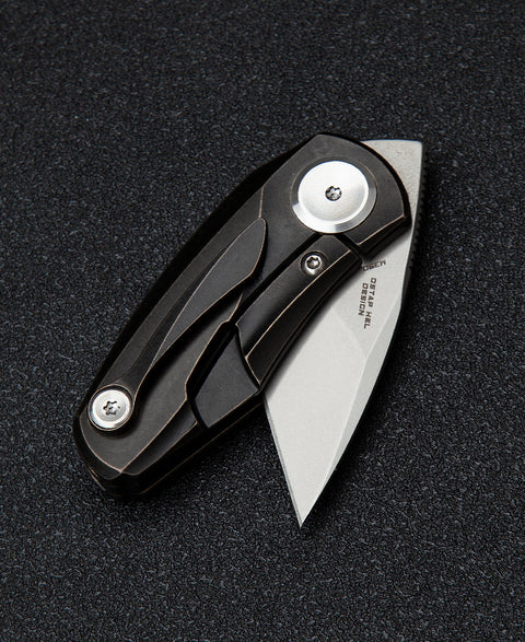 BESTECH TULIP BT1913E Titanium Handle: 1.34" M390 Blade