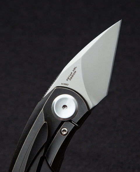 BESTECH TULIP BT1913E Titanium Handle: 1.34" M390 Blade